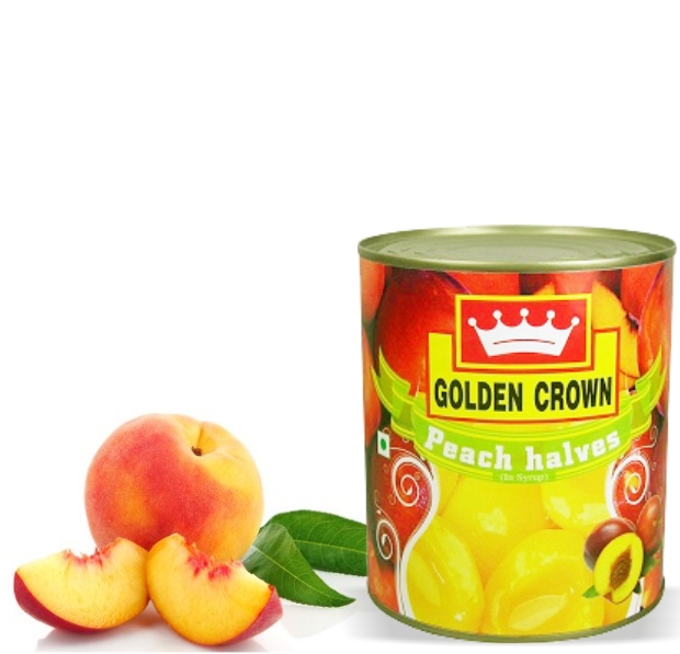 Golden Crown Peach Halves