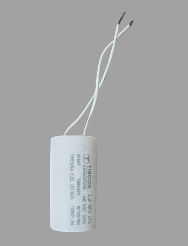 Tibcon Plastic Fan Capacitor, Color : White