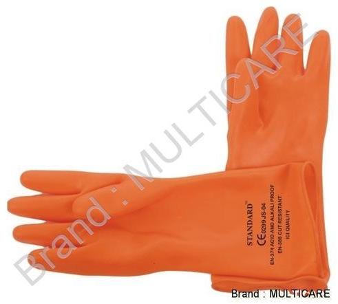 Multicare Post Mortem Gloves, Size : Standard