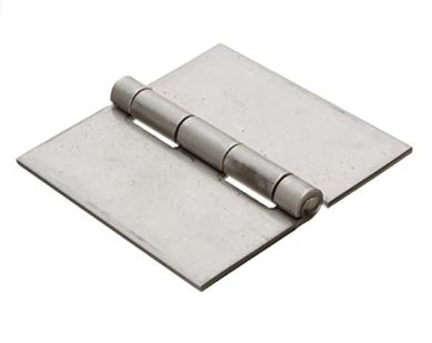 Stainless steel Polished Butt Hinge, Length : 6inch