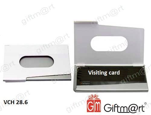 Giftmart Metal visiting card holder, Packaging Type : Box