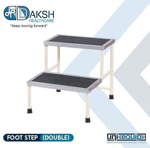 Mild Steel Uniq-6303 Hospital Foot Step, Size : Standard
