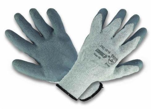 Udyogi Rubber Coated Safety Gloves, Size : Large