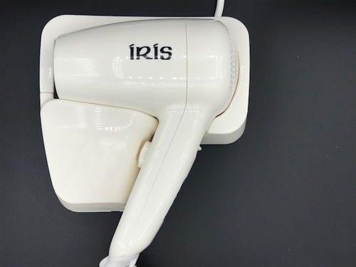 Iris ABS Hair Dryer, Color : White, Black
