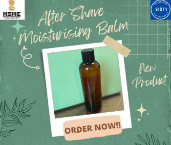 After Shave Moisturising Balm, for External, Certification : Certified by radiance herbals