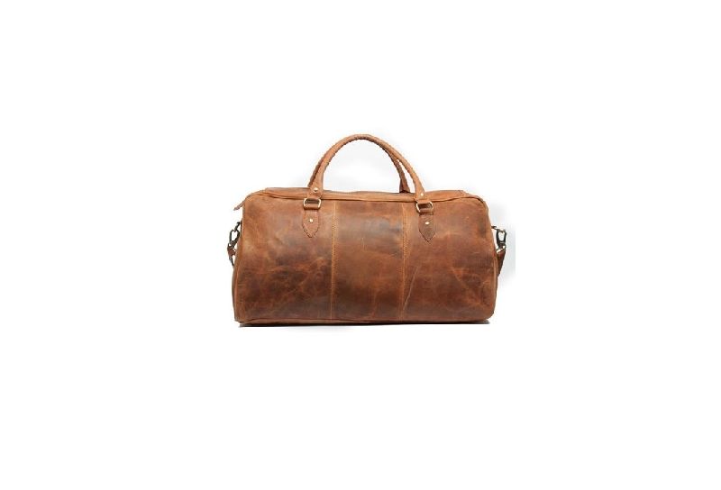 Urban Travel Leather Duffel Bag