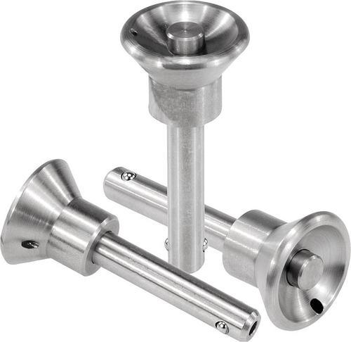 Kipp Steel Stainless Ball Lock Pins, Grade : SS304