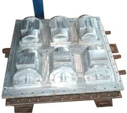 Square EPS Mould For Motor Packaging, Color : Silver