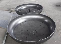 Round 2B Mild Steel dish ends, for Industrial Use, Grade : DIN