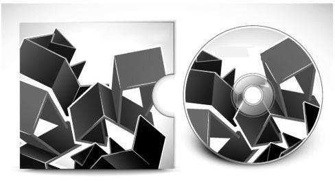 CD Covers, Color : Black White