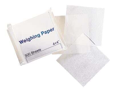 Weighing Papers