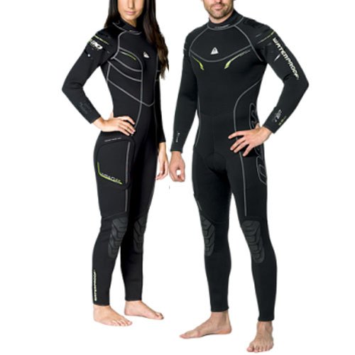 Diving Neoprene Wet Suit, Color : Black