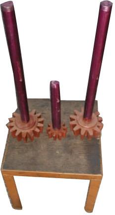 Cast Iron Concrete Mixer Bevel Pinion, Color : Brown