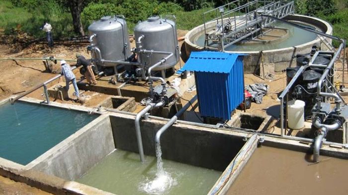 effluent water treatment plant