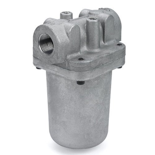 Cast Iron InLine Filter, Color : Silver