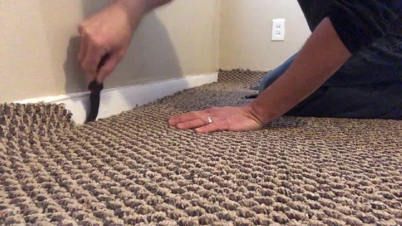 Rectangular 100% Cotton Berber Carpet, for Home Living Room, Size : 34*68