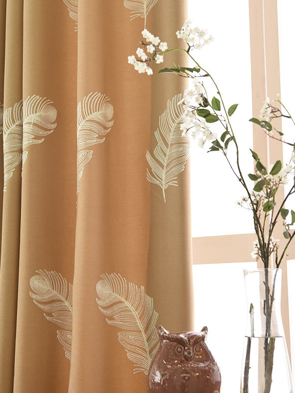 embroidered curtains