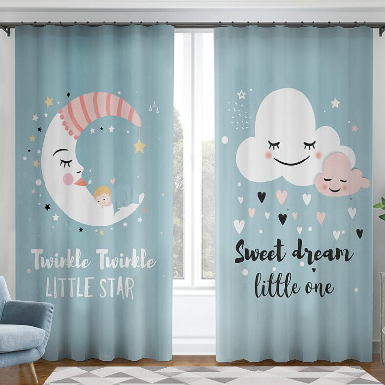 Printed Cotton Kids Room Curtains, Feature : Attractive Pattern, Easily Washable