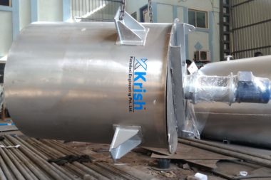  Stainless Steel Chemical Mixing Tank, Capacity : 100 liter To 80, 000 Liter