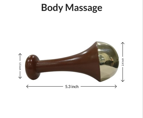 Kasa Wand Massager, for Stress Reduction, Color : Golden