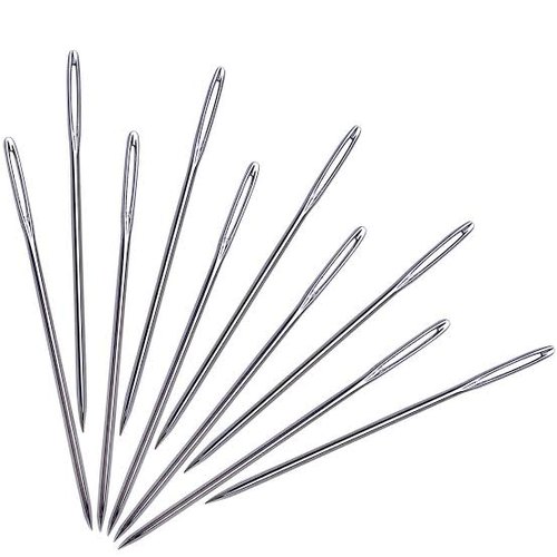 Polished Stainless steel Sewing Needle, Size : Standard