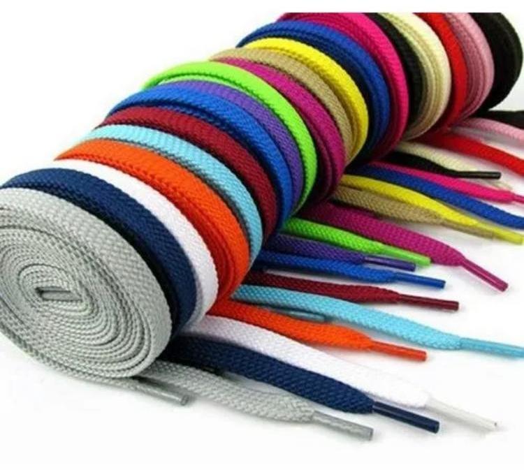 FLB Polyester Plain Shoes Laces, Length : 120 cm