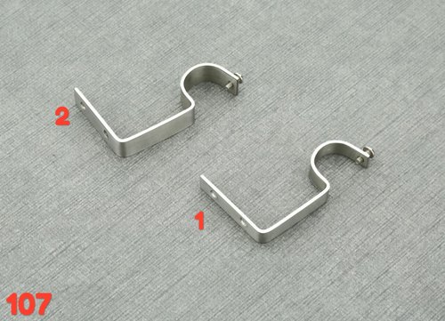 Stainless steel SS Curtain Clamp, Color : Silver