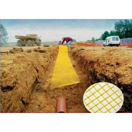 Tuflex India HDPE (Plastic) Material Cable Protection Marker, Color : Yellow