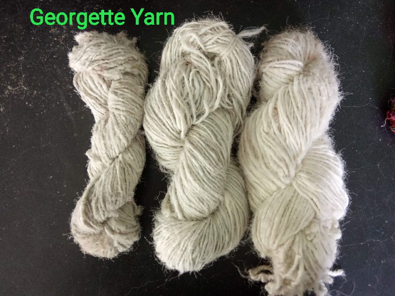 GEORGETTE YARN, for Weaving, Technique : Twisted