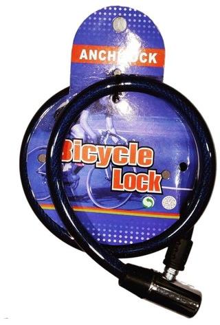 Anchilock PVC Black Bicycle Lock