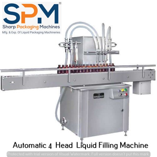 Sharp Stainless Steel Electric Liquid Filling Machine