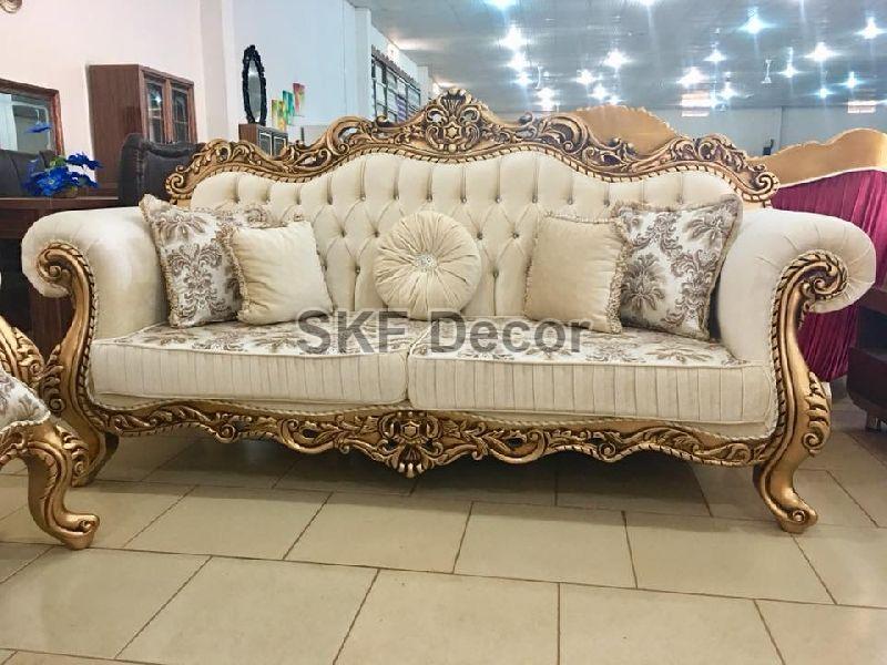 Teak Wood Maharaja Sofa Set, INR 30,000INR 2 Lakh / Set By SKF Decor ...