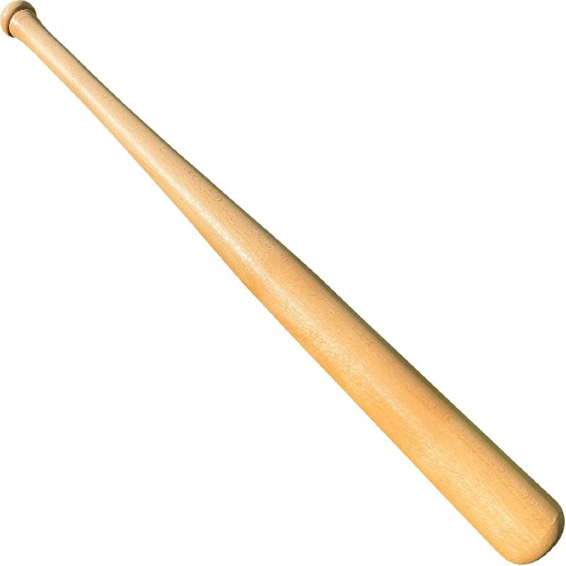 Plain 500gm Wood Baseball Bat, Feature : Light Weight, Premium Quality