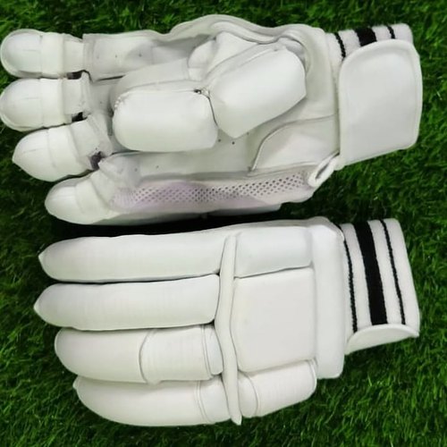 SL Plain Cricket Batting Gloves, Size : Standard