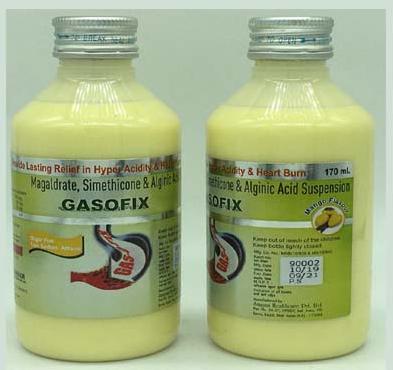 Alginic Acid Magaldrate and Simethicone suspension