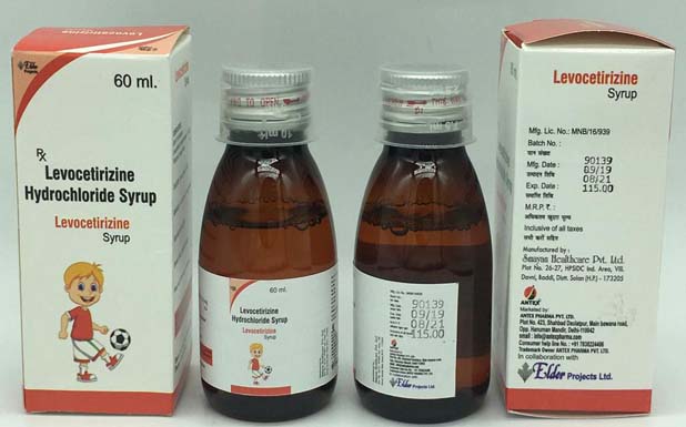 Levocetirizine Dihydrochloride Syrup