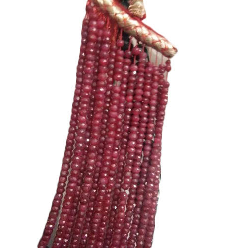 Maroon Beads Mala