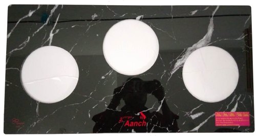 Toughened Glass Stove Top, Size : 720 x 360 mm