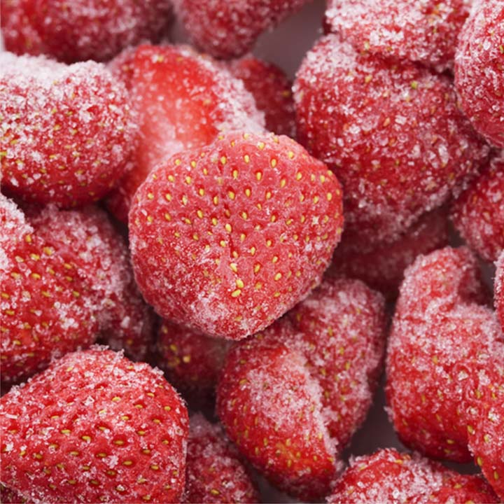 Organic frozen strawberries, Packaging Size : 20Kg, 5Kg