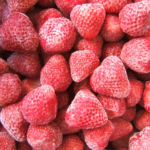 Organic Frozen Whole Strawberry, Color : Red