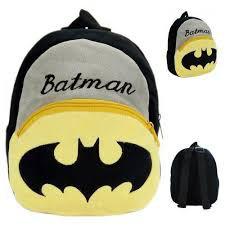 PROERA Printed Fabric Batman Kids Bag, Style : Modern