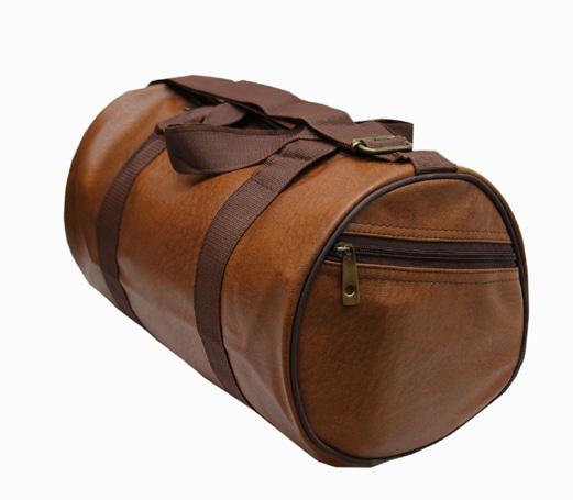 PROERA Plain Leather Gym Bag, Feature : Easy To Carry, High Grip