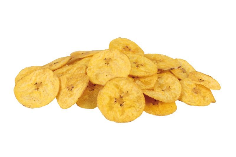 Phalani Fresh Yellow Banana Chips, for Snacks, Taste : Salty