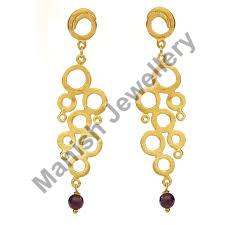 Handmade Gold Earrings