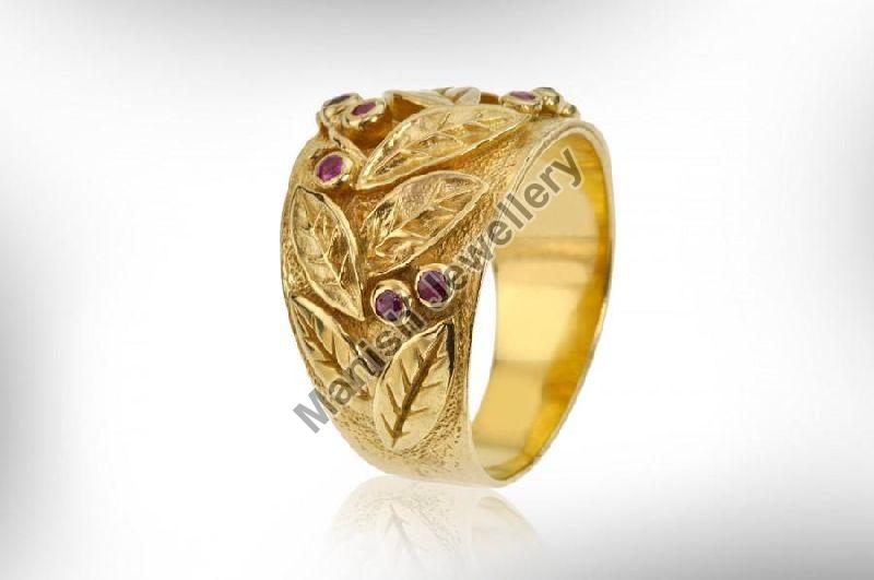 Handmade Ladies Gold Ring