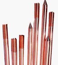 Polished Copper Clad Earth Rod, Grade : AISI, ASTM