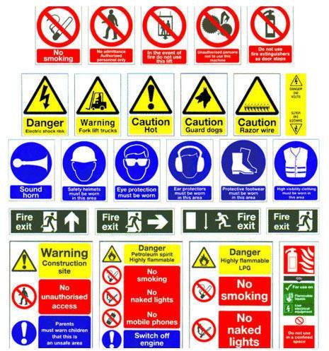 Stainless Steel Safety Signage Board, Bulb Type : LED