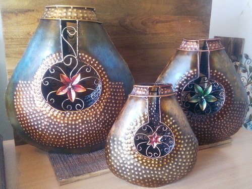 Metal Decorative Flower Pot