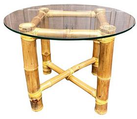 Round Bamboo Designer Center Table