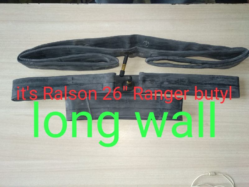 Ralson Long Wall Butyl Tube, for Tyre Use, Color : Black